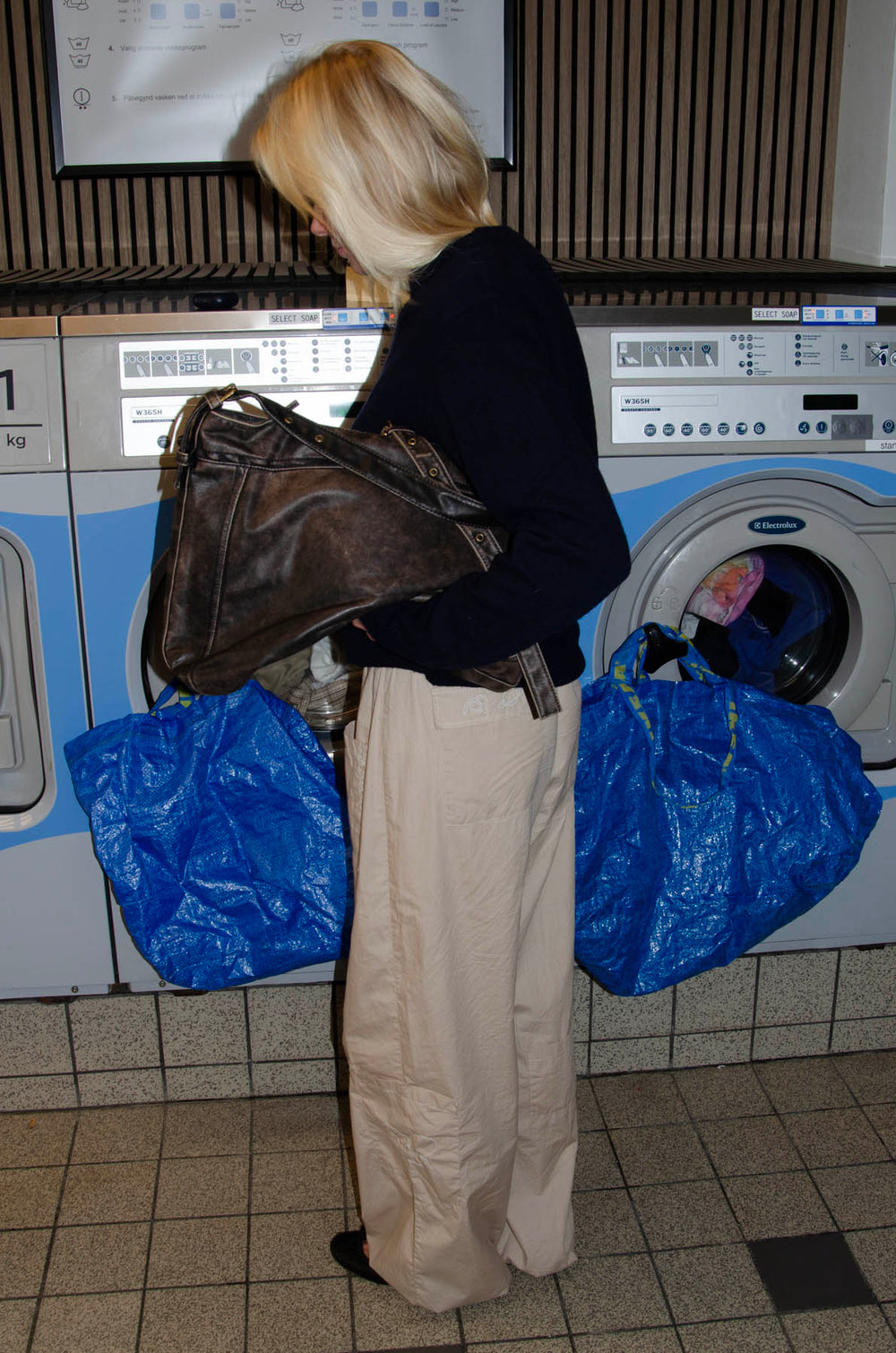 Tyra skuldertaske - Brun