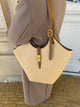 Brasília skuldertaske - Beige