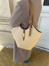 Brasília skuldertaske - Beige