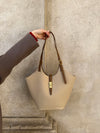 Brasília skuldertaske - Beige