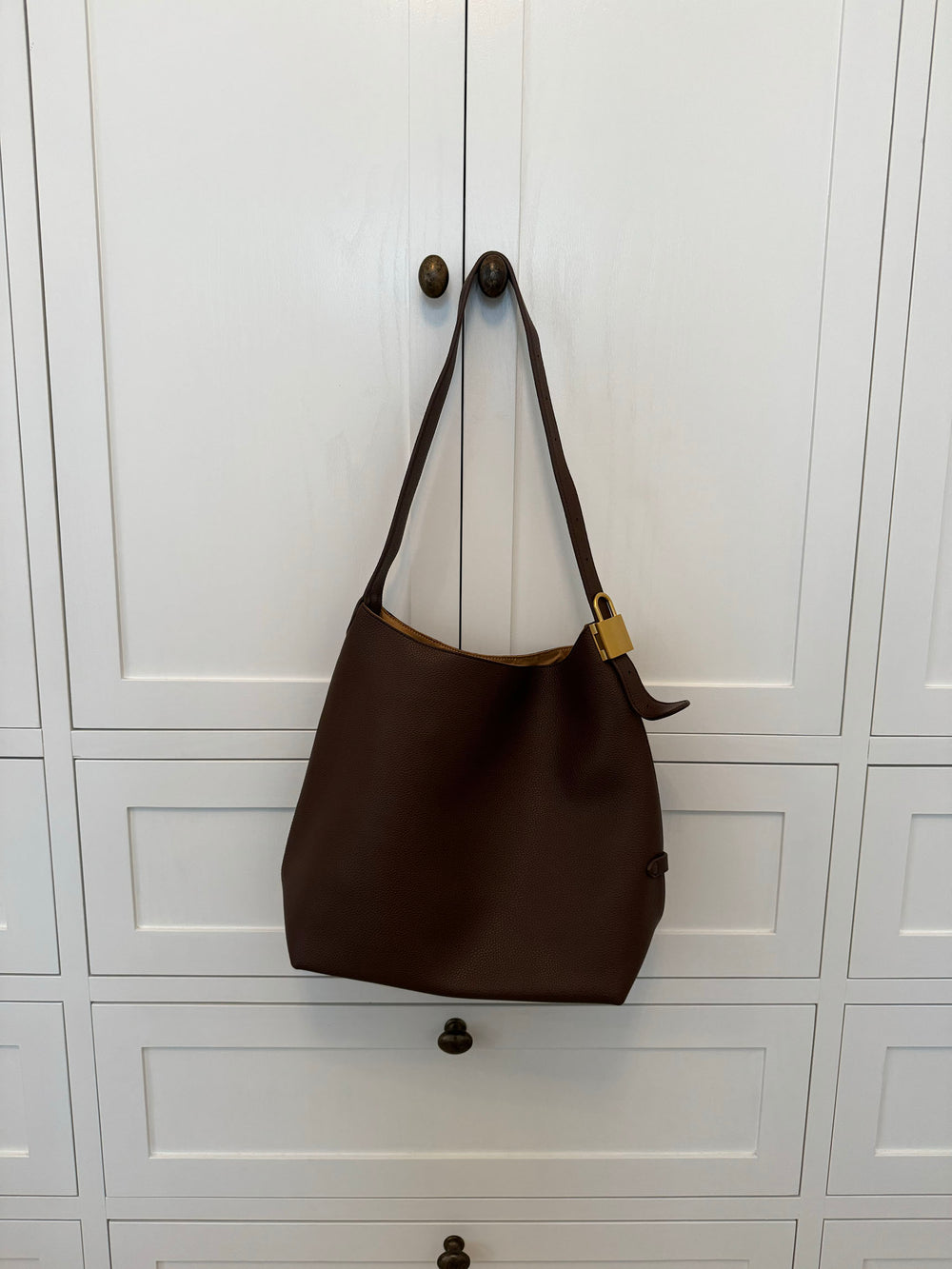 Antalya skuldertaske - Brun