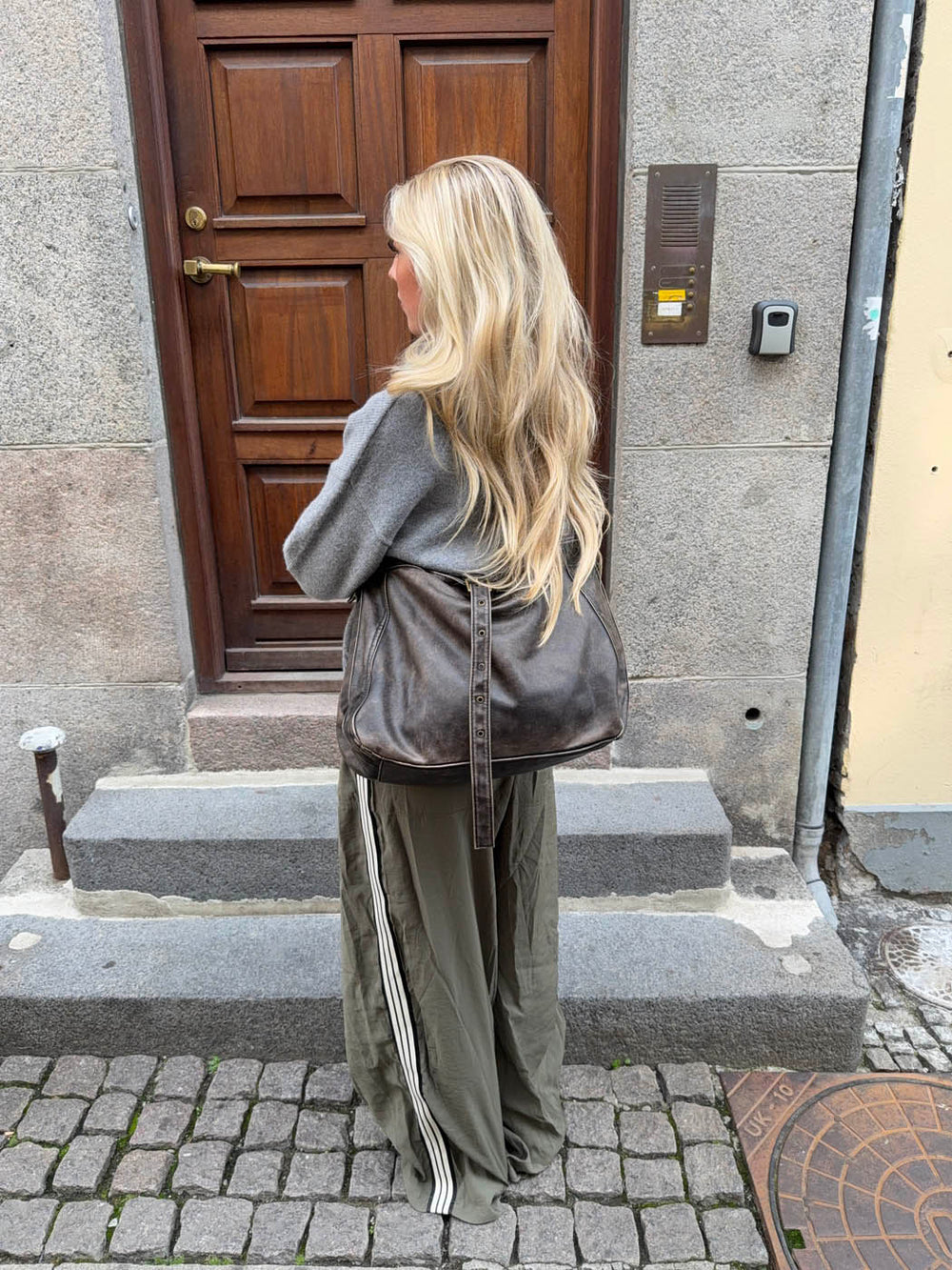 Tyra skuldertaske - Brun