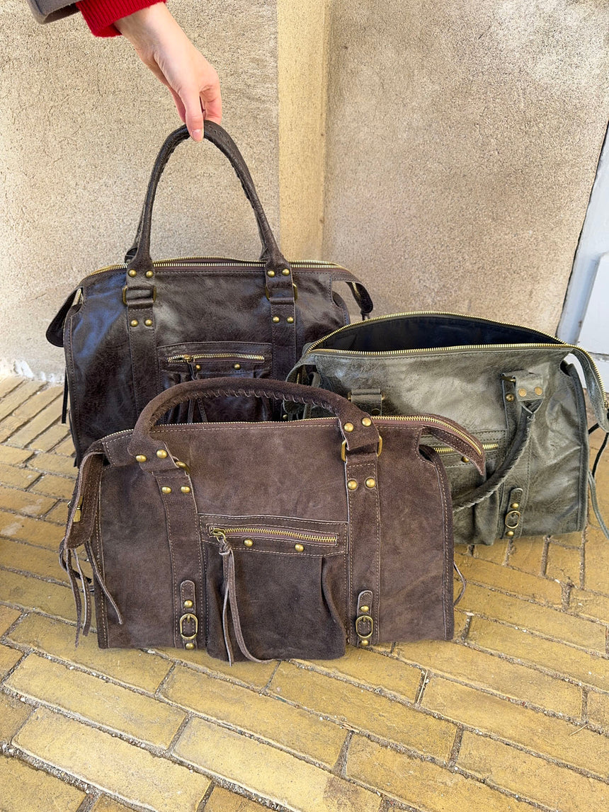 Manhattan taske - kaki