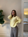 Genevieve striktrøje - Gul