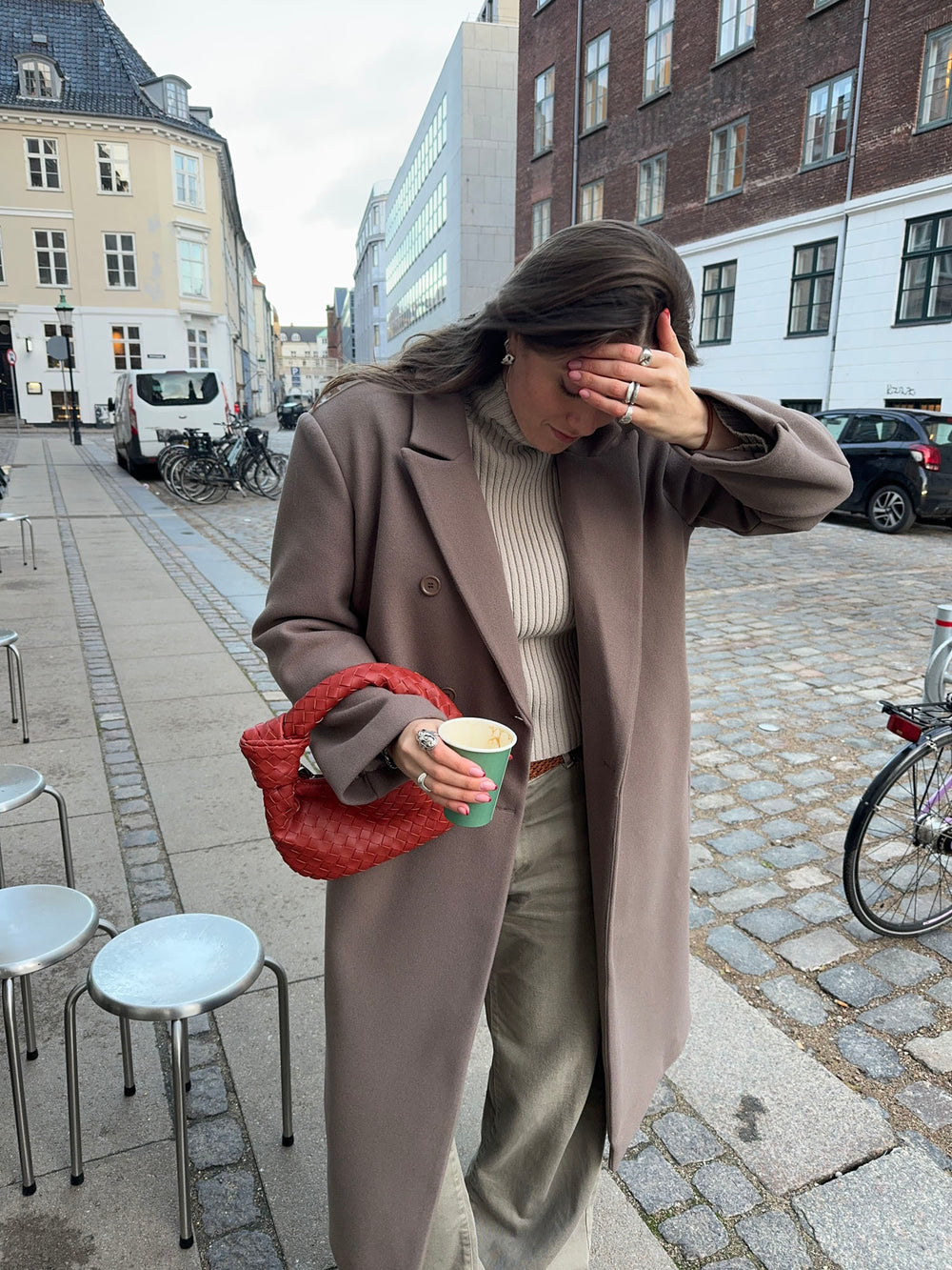 Florence taske mini - Rød