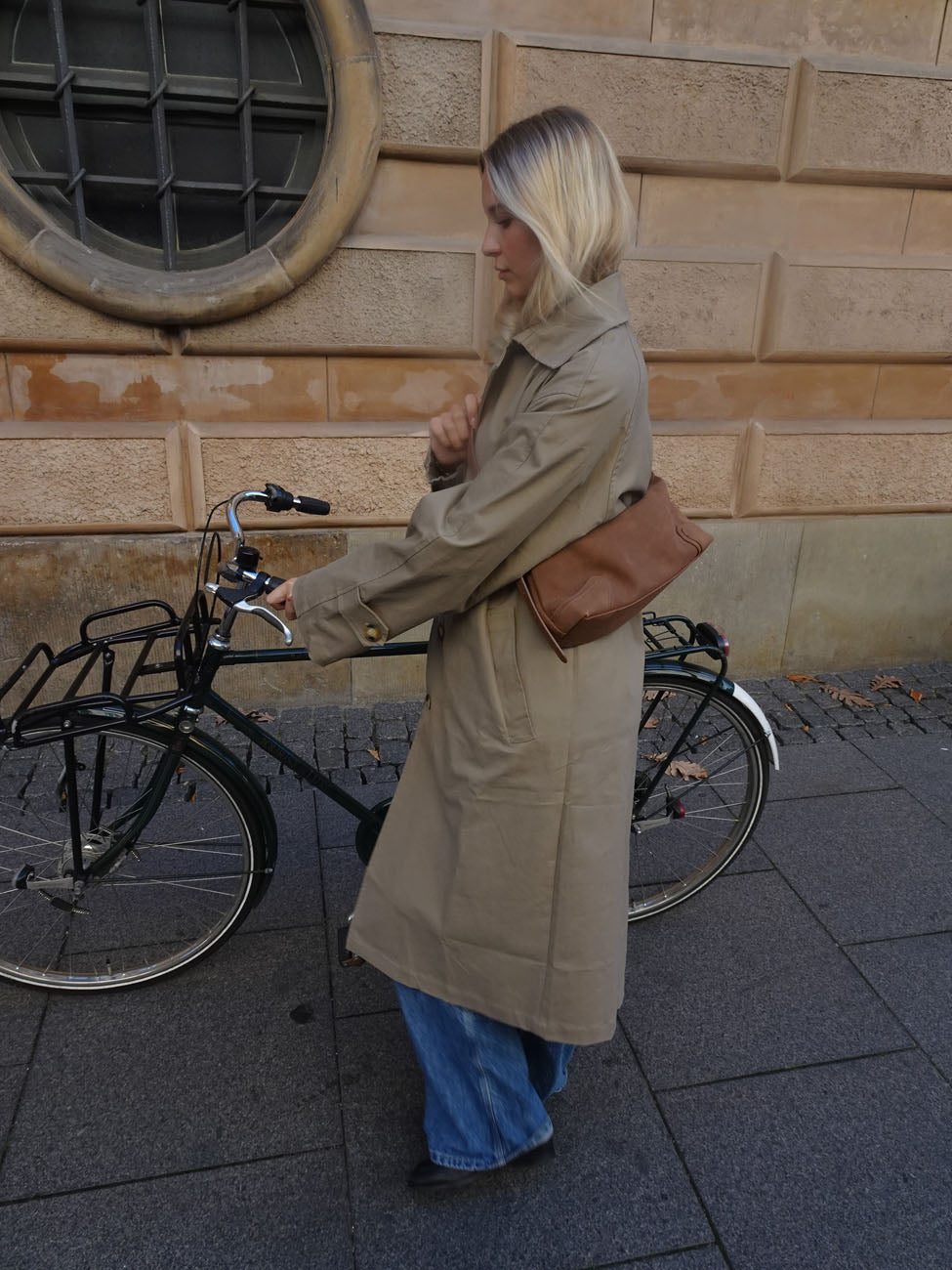 Ruslinde taske i ruskind - Brun