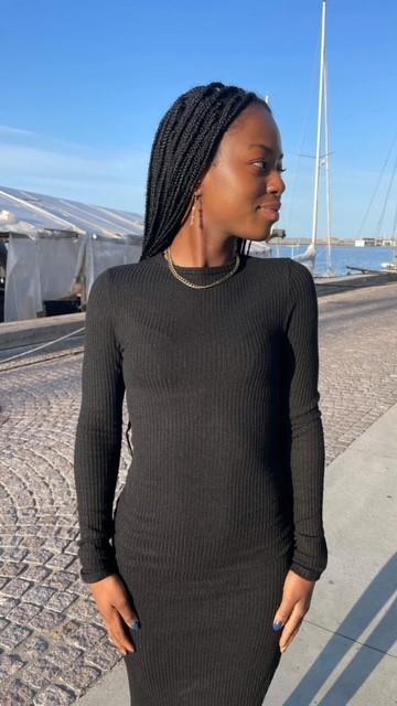 Ella kjole - sort