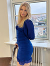 Joanna kjole - blue