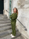 Anna Olympia sweatpants - Kaki