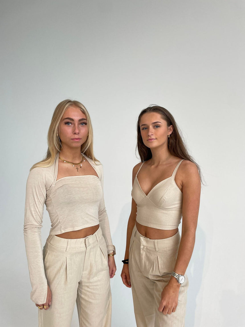 Day/night top - beige