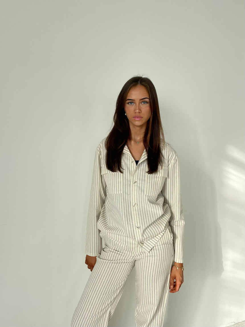 Statement skjorte - off white
