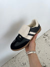 Astana sneakers med kappe -  Sort