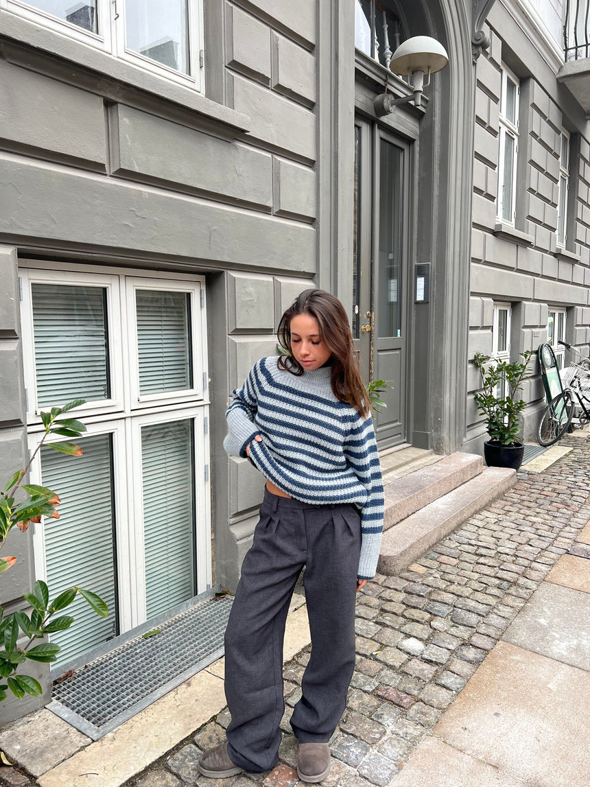 Blanca oversized suit pants - grå