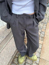 Blanca oversized suit pants - grå