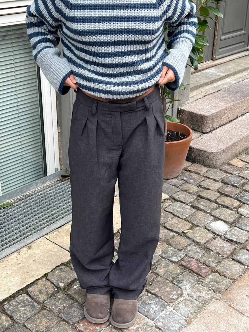 Blanca oversized suit pants - grå