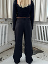 Blanca oversized suit bukser - sort