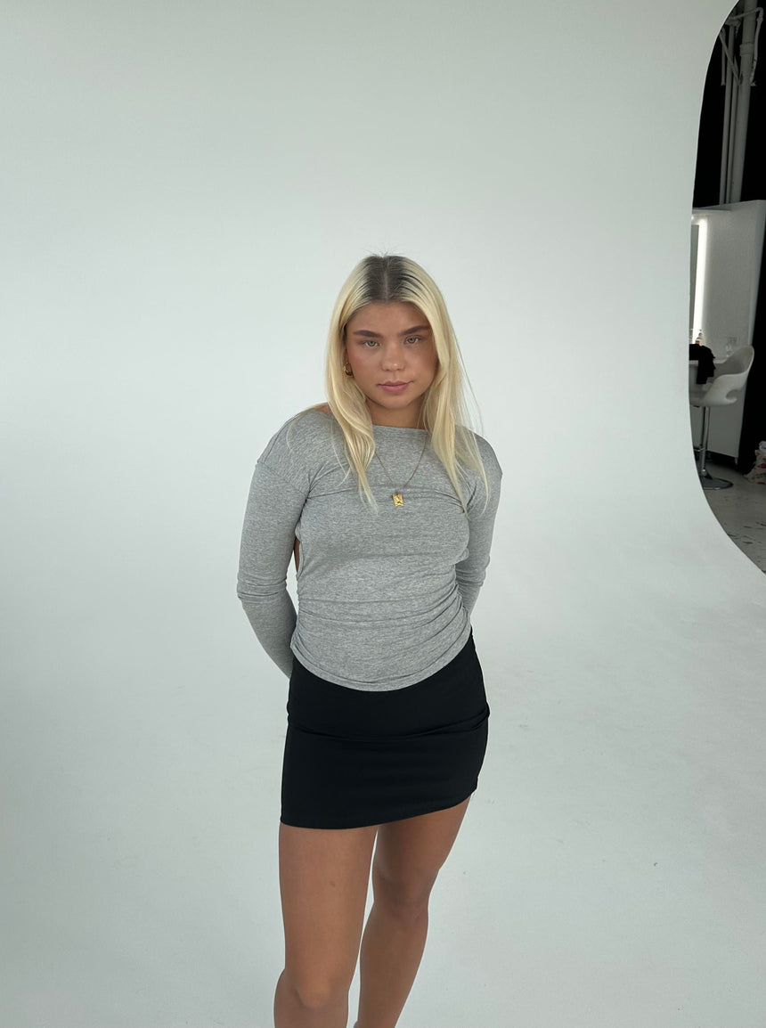 Fenja mini nederdel - sort