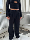 Blanca oversized suit bukser - sort