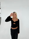 Harlow bluse - sort