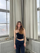 Vilja tube top - sort