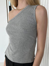 Khloe top - grå