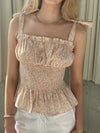 Zarina top - orange
