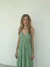 Kimora kjole - Grøn