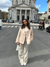 Katya kort trenchcoat - Beige