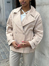 Katya kort trenchcoat - Beige