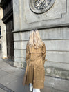 Sandie Trenchcoat - mørk beige