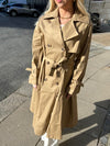 Sandie Trenchcoat - mørk beige