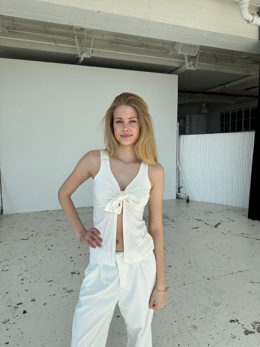 Barbara top - hvid