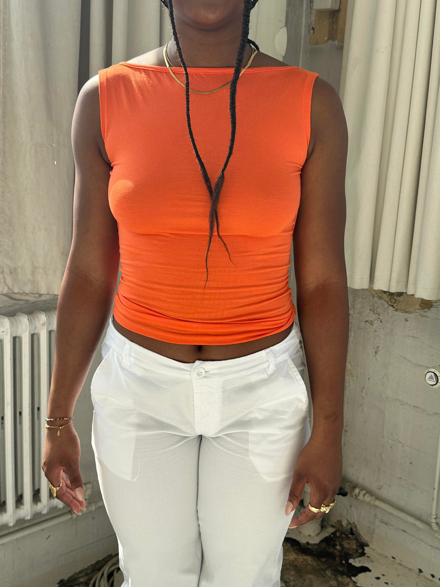 Kenny top - Orange