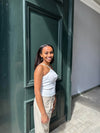 Clarissa top - hvid