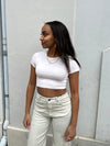 Coreen crop top lyserød