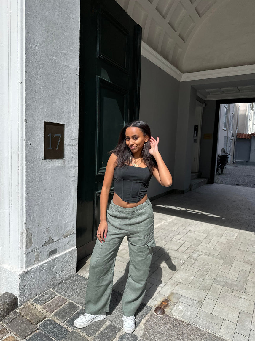 Annamona top - sort
