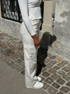 Lina cargo bukser - off white
