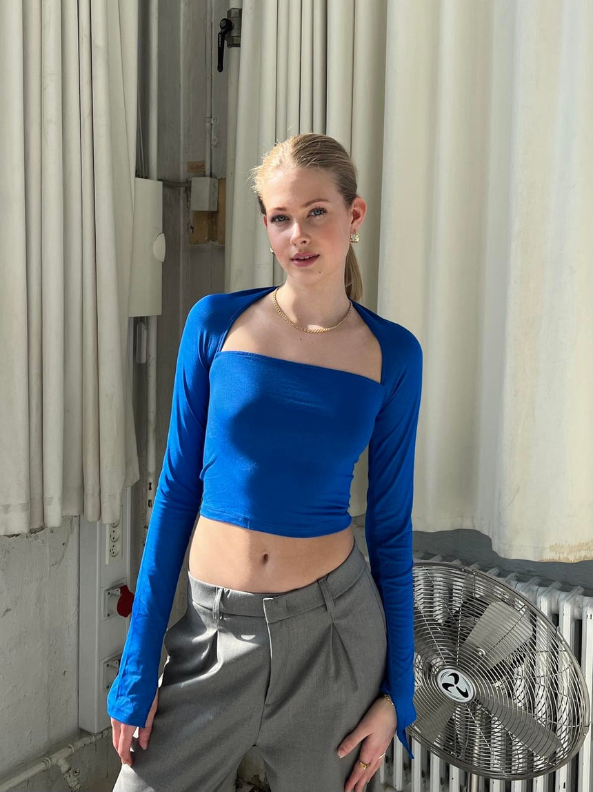 Mona bluse - Blå