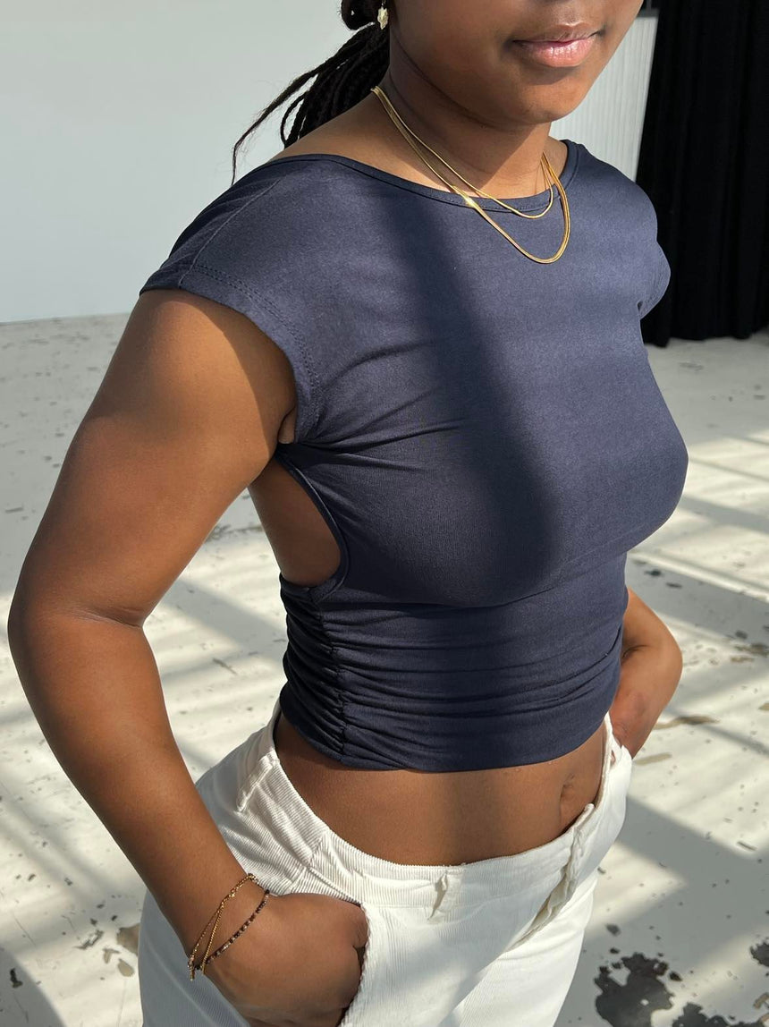 Jose top - Navy
