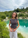 Neva t-shirt - Brun