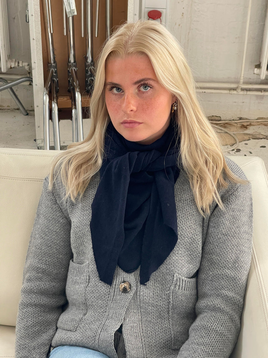 Katniss tørklæde - Navy