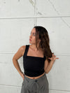 Ellinor top - Sort