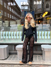 Marla blonde bukser uden indershorts - Sort