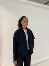 Baraba scarf jakke - Navy