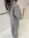 Anelise hoodie - Grå melange