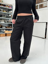Anna Olympia track pants - Sort