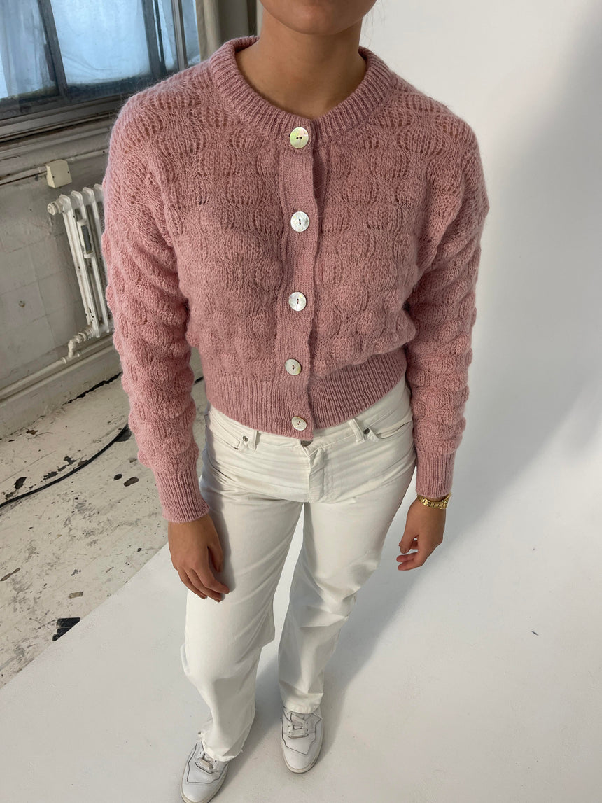 Claudette Cardigan - Lyserød