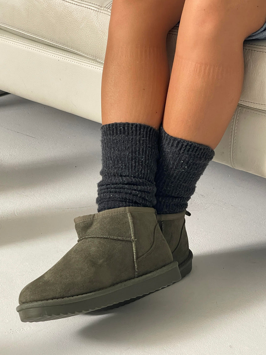Malabo bamsestøvle kort - Kaki