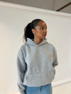 Anelise hoodie - Grå melange
