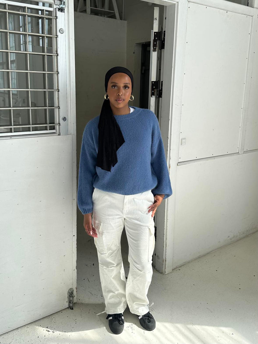 Cynthia cargo bukser - Hvid